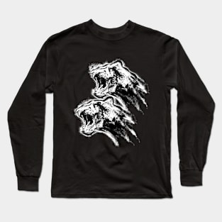 Tiger Head Long Sleeve T-Shirt